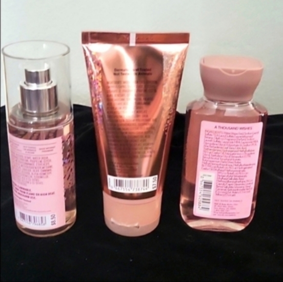 Bath and Body Works A Thousand Wishes Travel Set - Picture 3 of 6